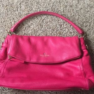 Hot pink Kate spade purse handbag